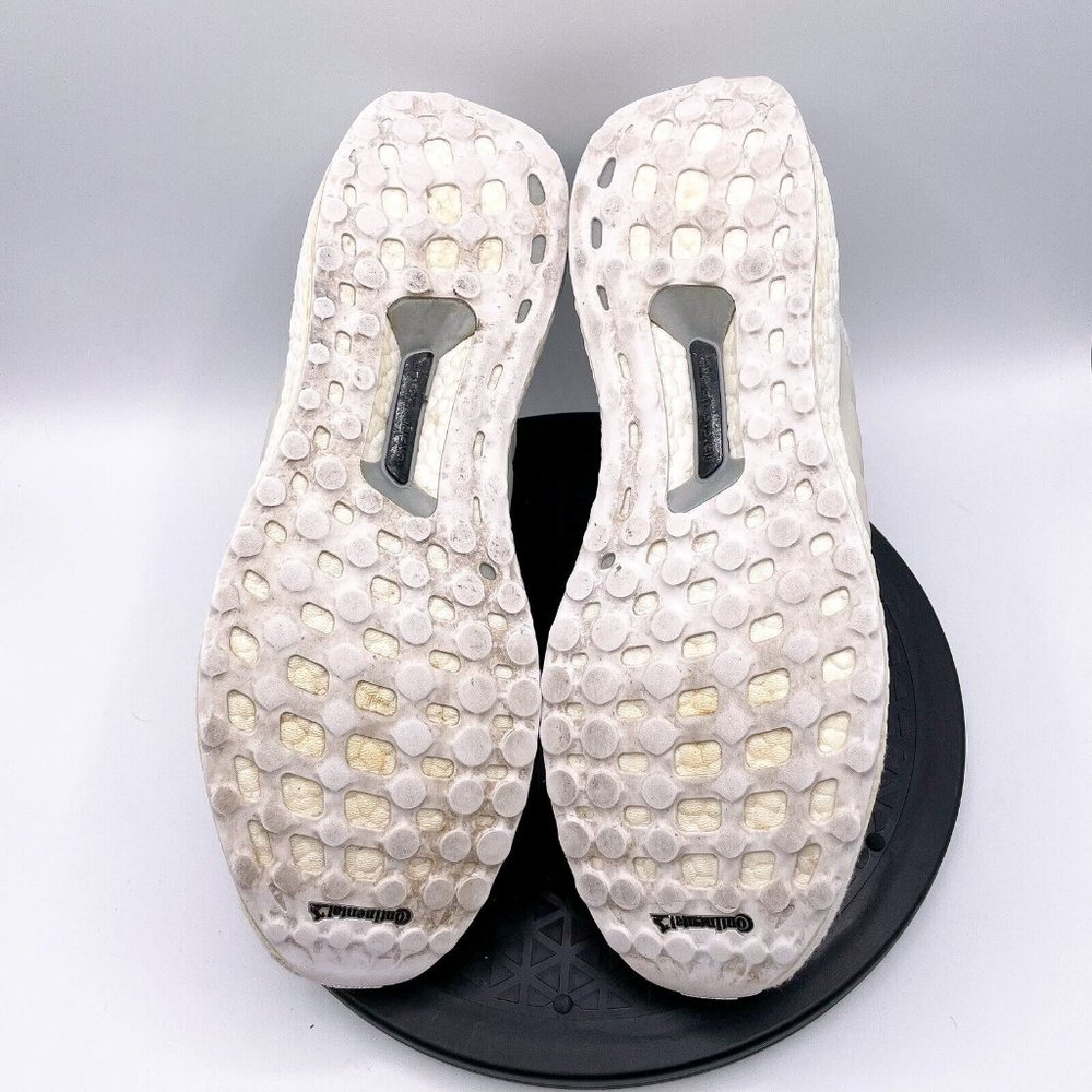 adidas Ultraboost Mens Size 13M Triple White Athletic shoes - Picture 6 of 9